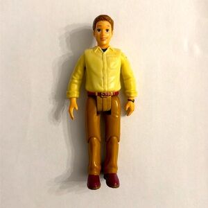 Loving Family Mattel 2006 Dollhouse Man Father Dad 6" Figure Brown Clothes